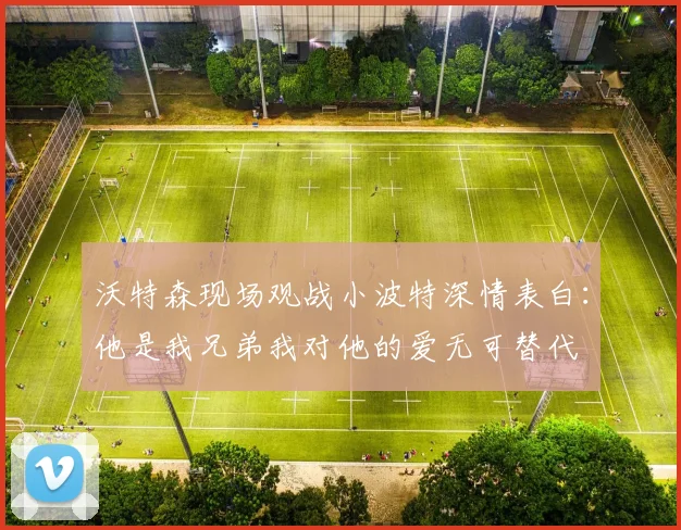 沃特森现场观战小波特深情表白：他是我兄弟我对他的爱无可替代